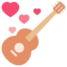 guitarra icono