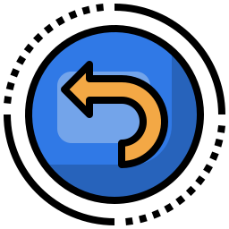 Turn left icon