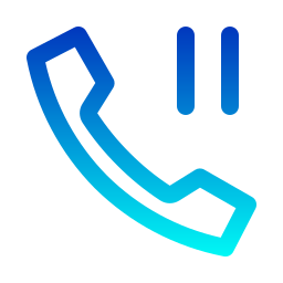 통화 일시 중지 icon