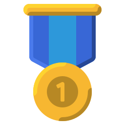 Gold medal icon