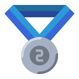 Silver medal icon