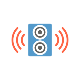 Loudspeaker box icon