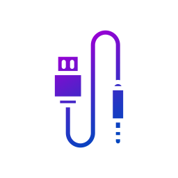 Sound cable icon