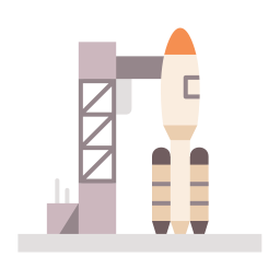 raket lancering icoon