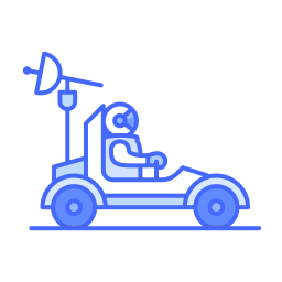 Moon rover icon