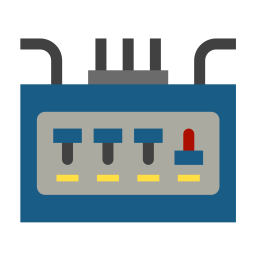 caja de fusibles icono