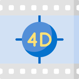 bioscoop 4d icoon