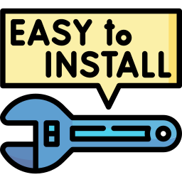 Easy installation icon
