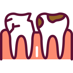 caries dental icono