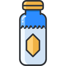 Milk bottle icon