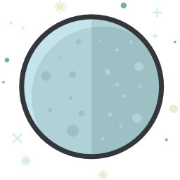 Full moon icon