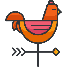 Weathercock icon