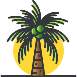 Palm tree icon