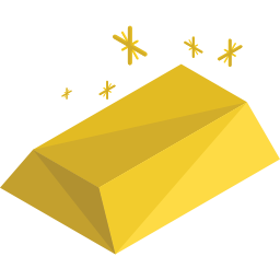 Gold ingot icon