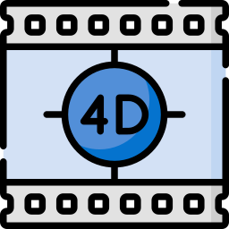 Кинотеатр 4d иконка