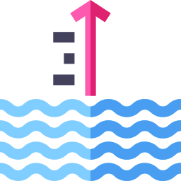 livello dell'acqua icona
