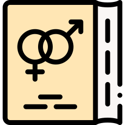 educación sexual icono