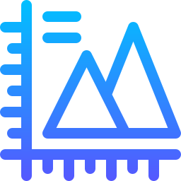 flächendiagramm icon