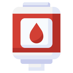 bolsa de sangre icono