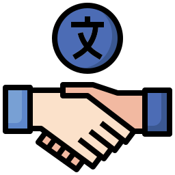 partnerschap handdruk icoon