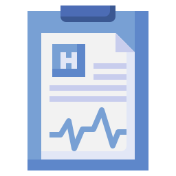 Medical report icon