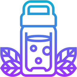 Reusable bottle icon