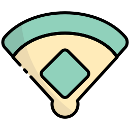 Baseball diamond icon