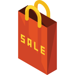 Shopping bag icon