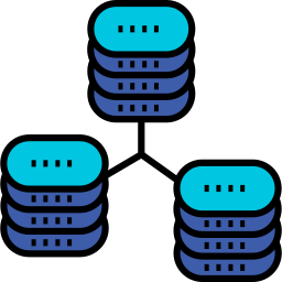 데이터 네트워크 icon