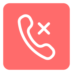 Missed call icon