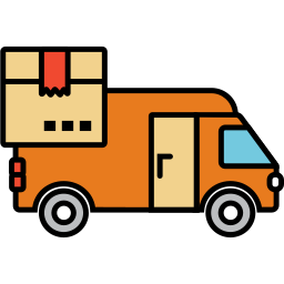 ciężarówka wysyłkowa ikona