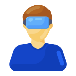 Virtual reality icon