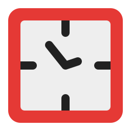 Wall clock icon