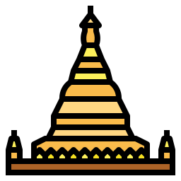 pagode shwedagon Ícone
