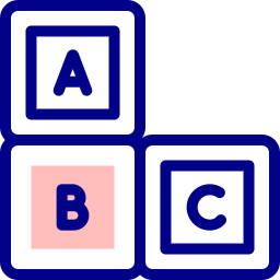 blok abc ikona