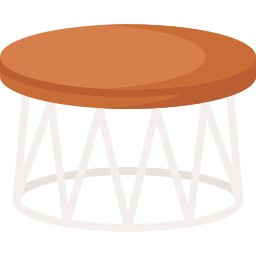 mesa redonda icono