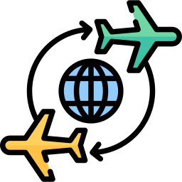 Chartered flight icon