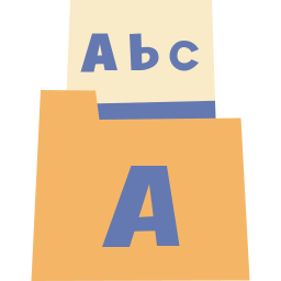 글꼴 icon