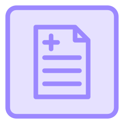 Medical record icon