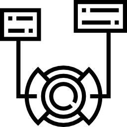 diagramme circulaire Icône