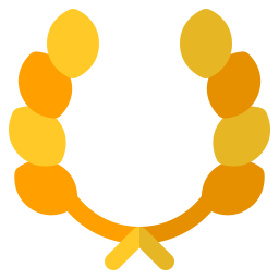corona de laurel icono