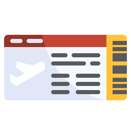 Ticket flight icon