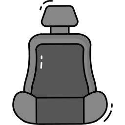 siedzenie samochodowe ikona