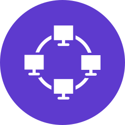 Computer networking icon