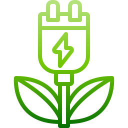 Зеленая энергия иконка