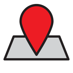 geographisches positionierungs system icon