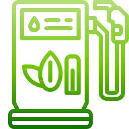 carburante ecologico icona