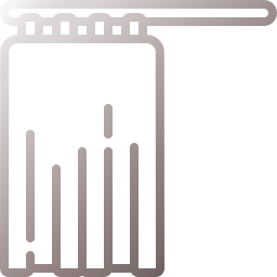 des rideaux Icône