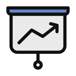 Graph report icon