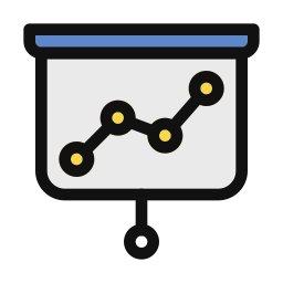 analytische grafik icon